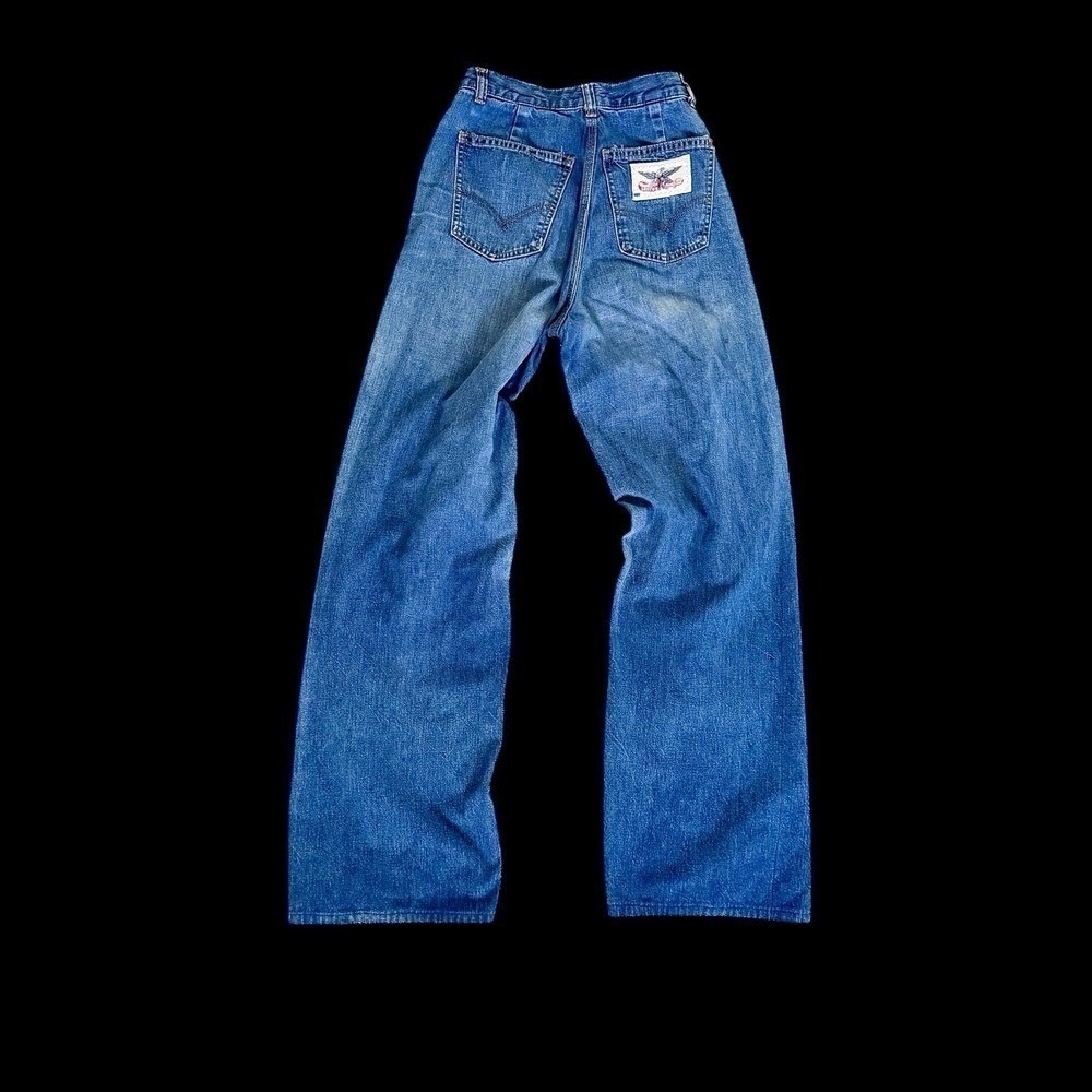 Vintage Levi's Strauss Plowboy Jeans 70s Farmers Mechanics‎ & Miners 24x29 Wide